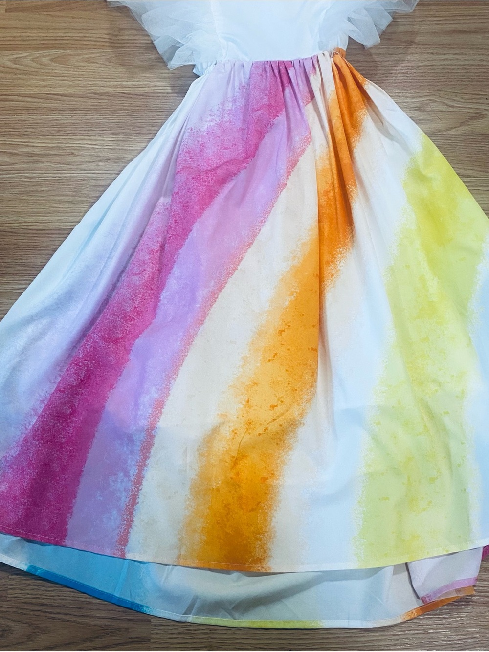 The Rainbow Ruffle Dream Dress by Lola +
The Boys Size 6 - Picture 6 of 12